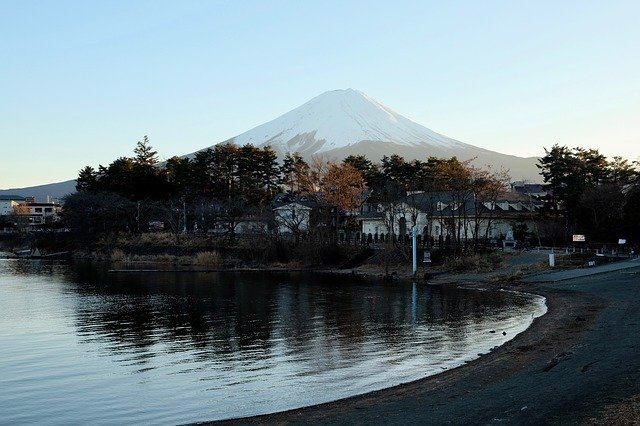 Bezpłatne pobieranie Mountain Fuji Mt - bezpłatne zdjęcie lub obraz do edycji za pomocą internetowego edytora obrazów GIMP