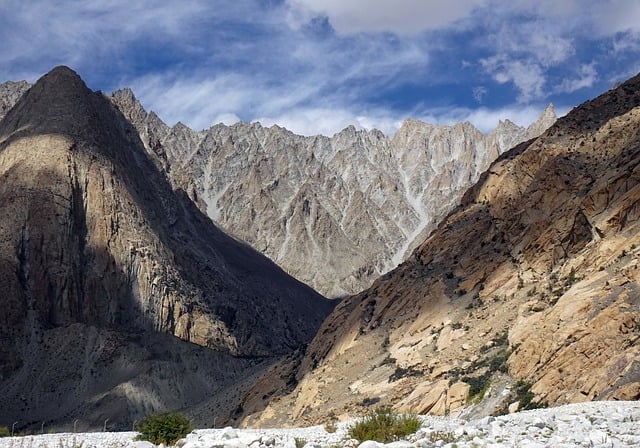 Free download mountain glacier karakoram ladakh free picture to be edited with GIMP free online image editor