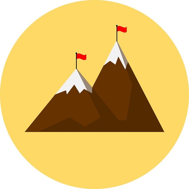 Безкоштовно завантажте безкоштовну ілюстрацію Mountain Goals Goal для редагування в онлайн-редакторі зображень GIMP