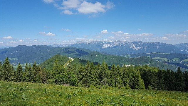 הורדה חינם Mountain Hiking Outlook - תמונה או תמונה בחינם לעריכה עם עורך התמונות המקוון GIMP