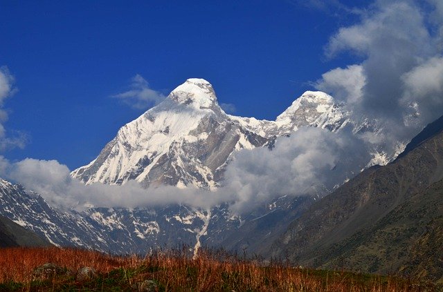 تنزيل مجاني لـ Mountain Himalaya Landscape - صورة مجانية أو صورة ليتم تحريرها باستخدام محرر الصور عبر الإنترنت GIMP