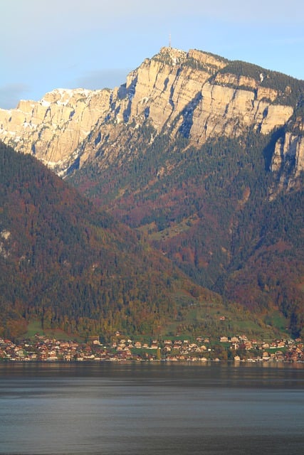 Free download mountain lake thun alps waters free picture to be edited with GIMP free online image editor