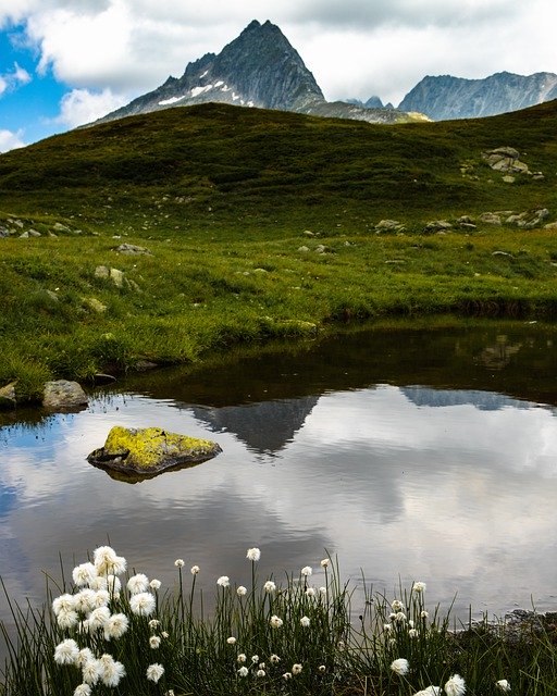 Скачать бесплатно Mountain Mirror Reflection - бесплатное фото или изображение для редактирования с помощью онлайн-редактора изображений GIMP