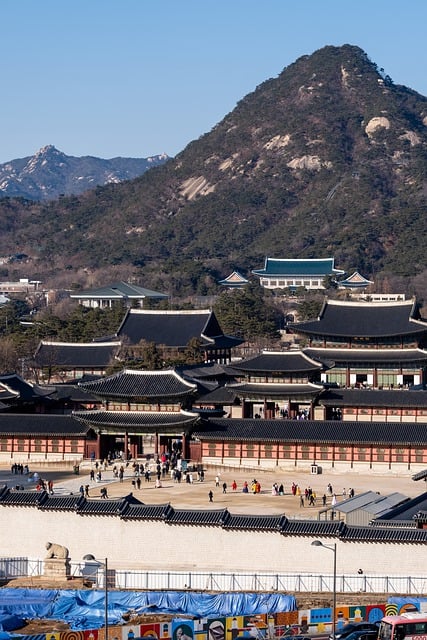 Free download mountain palace gyeongbok palace free picture to be edited with GIMP free online image editor
