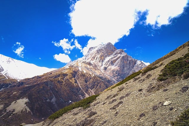 Free download mountain peak landscape nature free picture to be edited with GIMP free online image editor