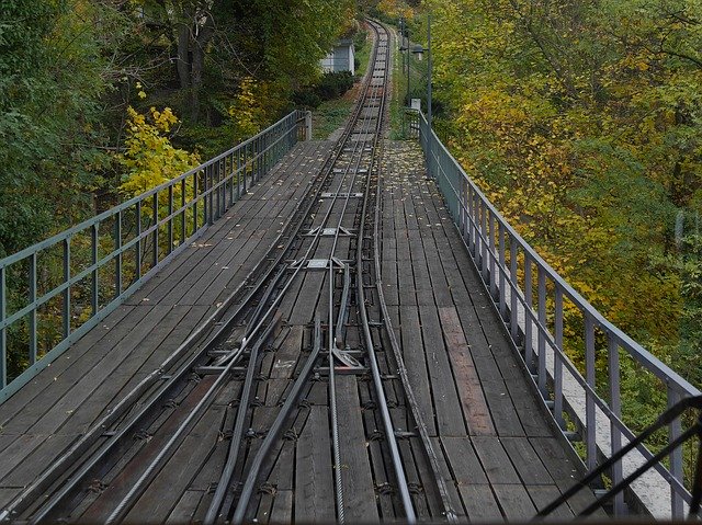 Téléchargement gratuit du funiculaire du chemin de fer de montagne - photo ou image gratuite à éditer avec l'éditeur d'images en ligne GIMP