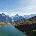 MOUNTAIN RANGE AND RIVER THEME  screen for extension Chrome web store in OffiDocs Chromium