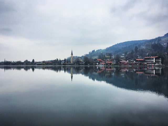Free download mountain river lake trees bavaria free picture to be edited with GIMP free online image editor