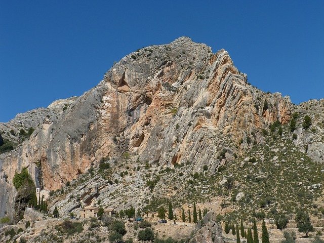 Free download Mountain Rock Castellote -  free photo or picture to be edited with GIMP online image editor