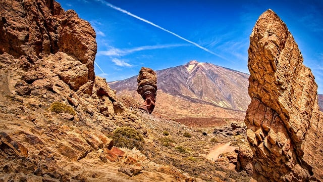 Descarga gratis montaña roca piedras teide imagen gratis para editar con GIMP editor de imágenes online gratis