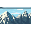 mountains  screen for extension Chrome web store in OffiDocs Chromium