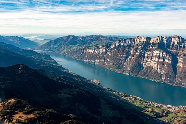 Free download mountains alpine lake walensee free picture to be edited with GIMP free online image editor