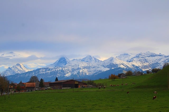 הורדה חינם הרים נוף אלפיני כפרי תמונה בחינם לעריכה עם עורך תמונות מקוון בחינם של GIMP