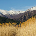 Mountains and dry grass  screen for extension Chrome web store in OffiDocs Chromium