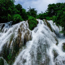 Mountains and flowing water  screen for extension Chrome web store in OffiDocs Chromium