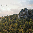 Mountains and hills and birds on the wing  screen for extension Chrome web store in OffiDocs Chromium