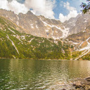 Mountains around the lake  screen for extension Chrome web store in OffiDocs Chromium