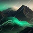 Mountain Serenity Theme  screen for extension Chrome web store in OffiDocs Chromium