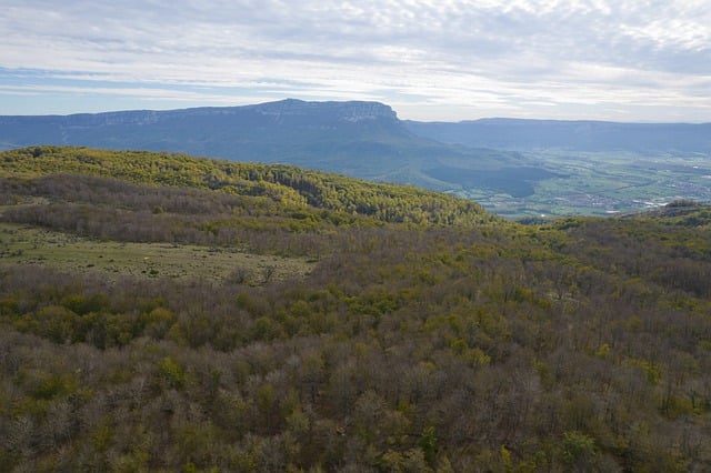 Free download mountains forest drone nature free picture to be edited with GIMP free online image editor