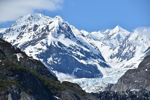 Descărcare gratuită a imaginii gratuite de la munți glacier ice alaska pentru a fi editată cu editorul de imagini online gratuit GIMP