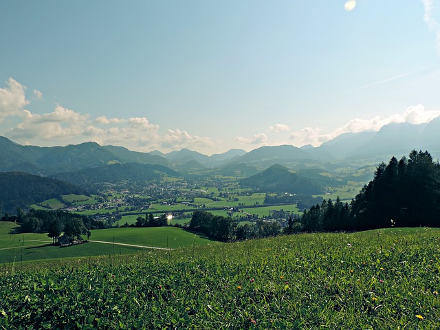 Free download mountains hills grass green view free picture to be edited with GIMP free online image editor