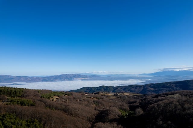 Free download mountain sky fog nature hike free picture to be edited with GIMP free online image editor