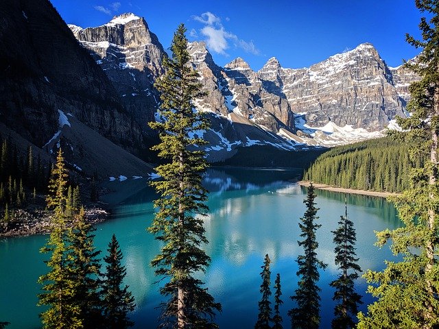הורדה חינם Mountains Lake Blue - תמונה או תמונה בחינם לעריכה עם עורך התמונות המקוון GIMP