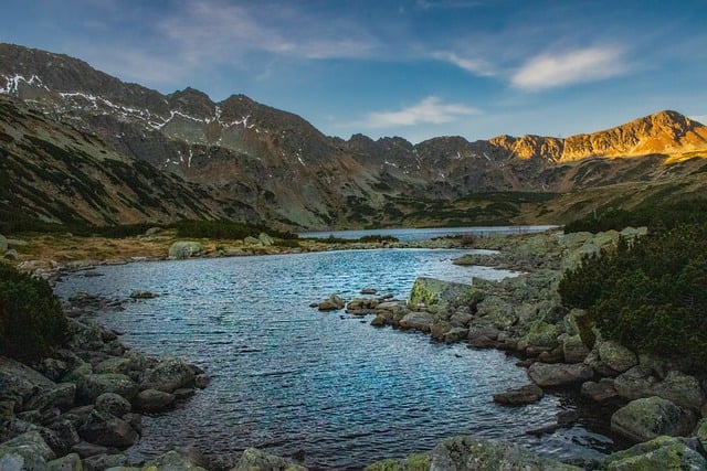Free download mountains lake river valley forest free picture to be edited with GIMP free online image editor