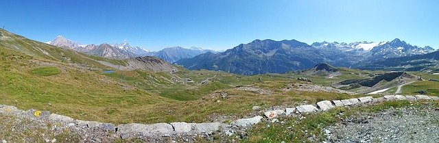 Kostenloser Download Berge Landschaft Alpen - kostenloses Foto oder Bild zur Bearbeitung mit GIMP Online-Bildbearbeitung