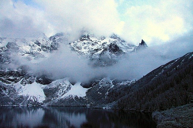 Free download Mountains Morskie Oko Landscape -  free free photo or picture to be edited with GIMP online image editor