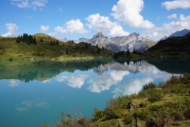 Free download mountains mountain lake lake free picture to be edited with GIMP free online image editor