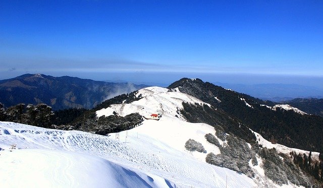 Free download Mountain Snow Mountains -  free photo or picture to be edited with GIMP online image editor