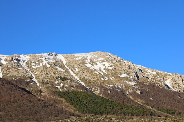 Free download mountain snow slopes nature free picture to be edited with GIMP free online image editor