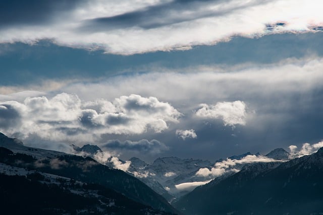 Free download mountains peaks sunset summit alps free picture to be edited with GIMP free online image editor