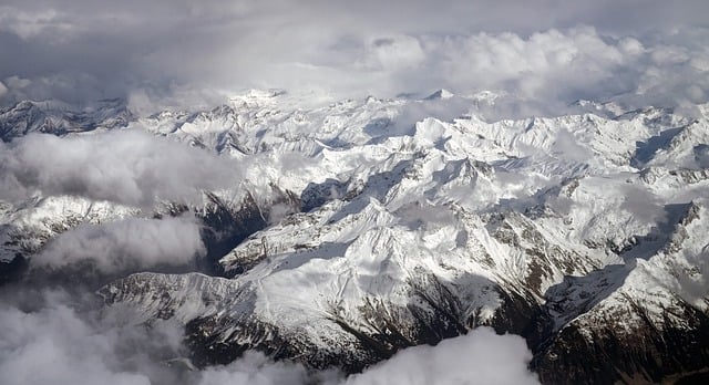 Free download mountains snow alps horizon free picture to be edited with GIMP free online image editor