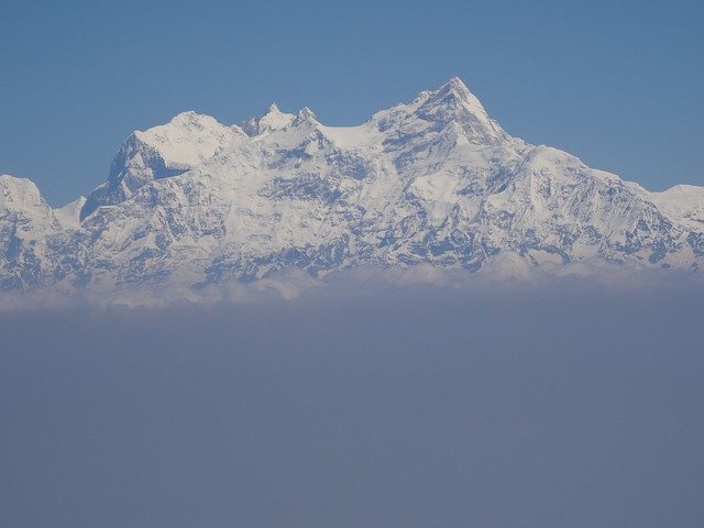 免费下载喜马拉雅山雪山 - 使用 GIMP 在线图像编辑器编辑的免费照片或图片