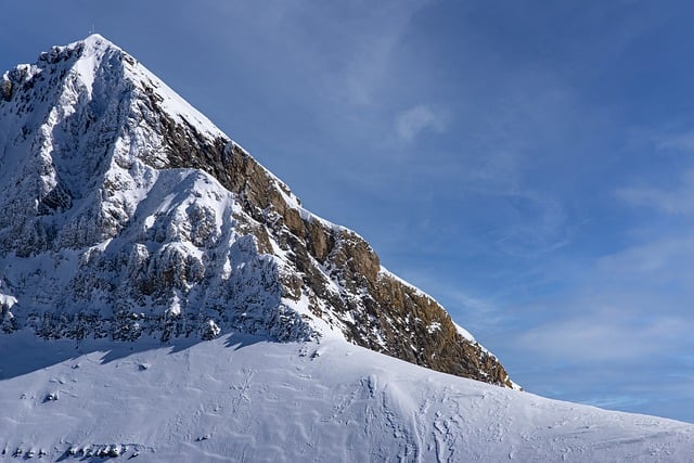 Free download mountains snow summit peak winter free picture to be edited with GIMP free online image editor