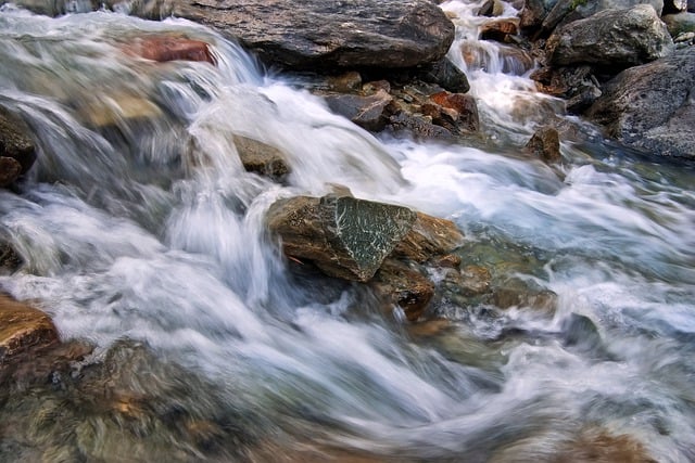 Free download mountain stream river torrent alps free picture to be edited with GIMP free online image editor