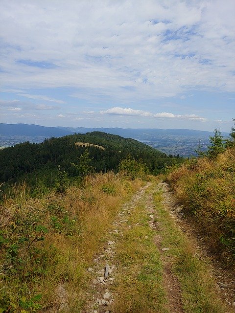 Download gratuito di Mountain View Silesian Beskid - foto o immagine gratuita da modificare con l'editor di immagini online di GIMP