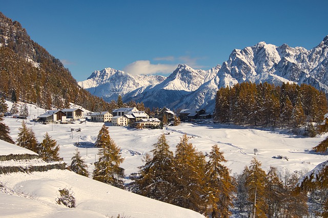 Free download mountains winter nature bos cha free picture to be edited with GIMP free online image editor