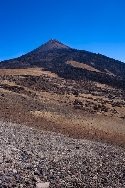 免费下载山火山景观 - 使用 GIMP 在线图像编辑器编辑的免费照片或图片