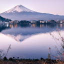 Mount Fuji and the Lake  screen for extension Chrome web store in OffiDocs Chromium