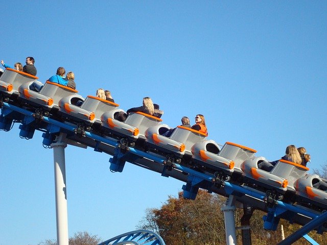 Bezpłatne pobieranie Movie Park Roller Coaster Summer - darmowe zdjęcie lub obraz do edycji za pomocą internetowego edytora obrazów GIMP