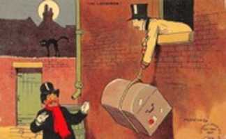 Free download Moving in The Night by Tom Browne (1870-1910) free photo or picture to be edited with GIMP online image editor