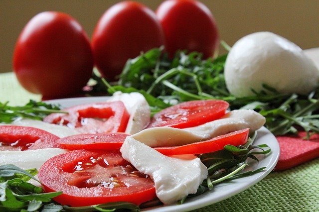 Free download Mozzarella Italian Cuisine Snacks -  free photo or picture to be edited with GIMP online image editor