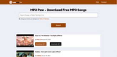 MP3 PawDownload MP3 from YouTube by OffiDocs for