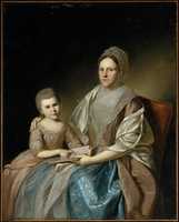 Free download Mrs. Samuel Mifflin and Her Granddaughter Rebecca Mifflin Francis free photo or picture to be edited with GIMP online image editor