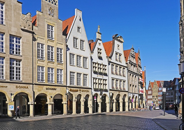 Free download muenster principal market westphalia free picture to be edited with GIMP free online image editor