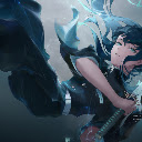 Muichiro Tokito Katana Kimetsu no Yaiba Muichiro Anime Theme  screen for extension Chrome web store in OffiDocs Chromium