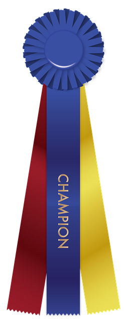 Free download Multi Color Ribbon Champion Winner -  free illustration to be edited with GIMP free online image editor